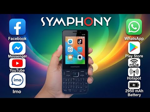 Symphony Q100 Full review.গরীবের স্মার্ট ফোন। RAM 1GB,ROM 16GB,2+0.3MP. #mobilereview
