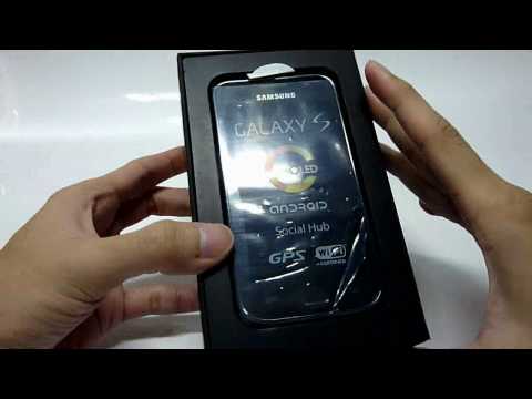 Unboxing Samsung Galaxy S I9000 16GB!