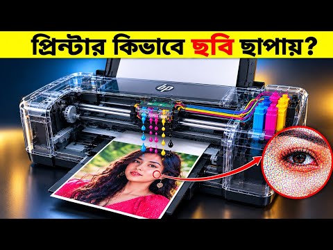 প্রিন্টারের ভেতরে আসলে কী ঘটে? কম্পিউটারের ছবি কাগজে আসে কীভাবে?  How Does a Printer Work?