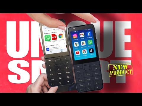 This Smart Unique Keypad Mobile Supports YouTube Play Store and Touch