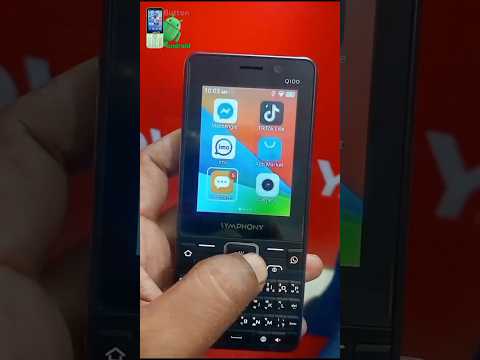 symphony Q100 Review.গরীবের স্মার্ট অ্যান্ডয়েড বাটন ফোন। #symphonyQ100 #shorts