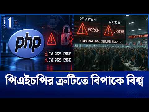 পিএইচপির এক ত্রুটিতেই বিশ্বজুড়ে অনলাইন সেবায় বিপর্যয়, ঝুঁকিতে কোটি সার্ভার | Channel One News